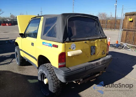 1993 Geo Tracker from USA, damaged, VIN 2CNBJ18U7P6923463